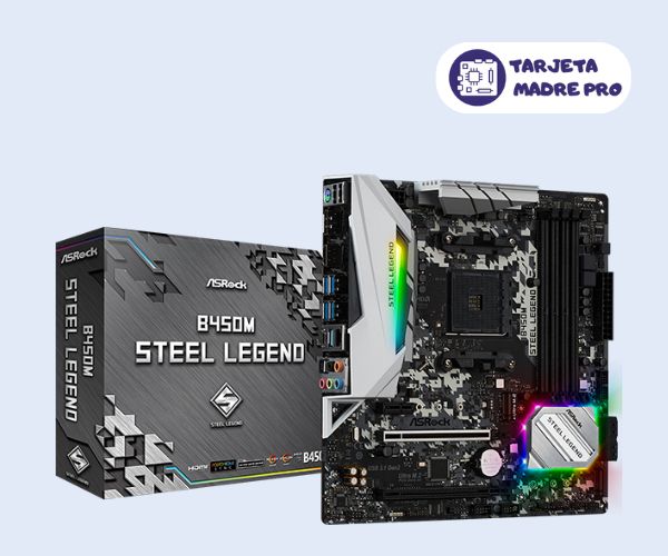 ASRock B450M Steel Legend Micro ATX