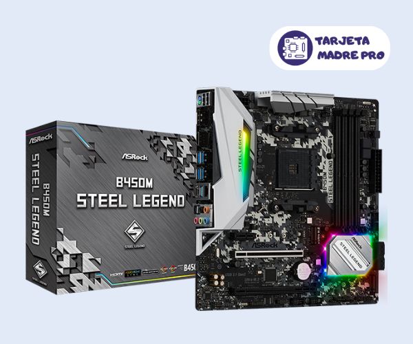 Tarjeta madre para Ryzen 5 2600: modelos compatibles 2 tarjeta madre ASRock X470M Steel Legend Micro ATX
