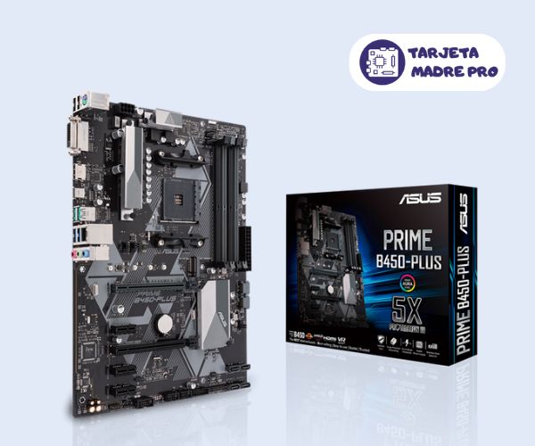 Tarjeta madre para Ryzen 5 2600: modelos compatibles 5 tarjeta madre ASUS PRIME B450M-PLUS