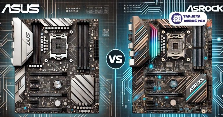asus vs asrock tarjeta madre