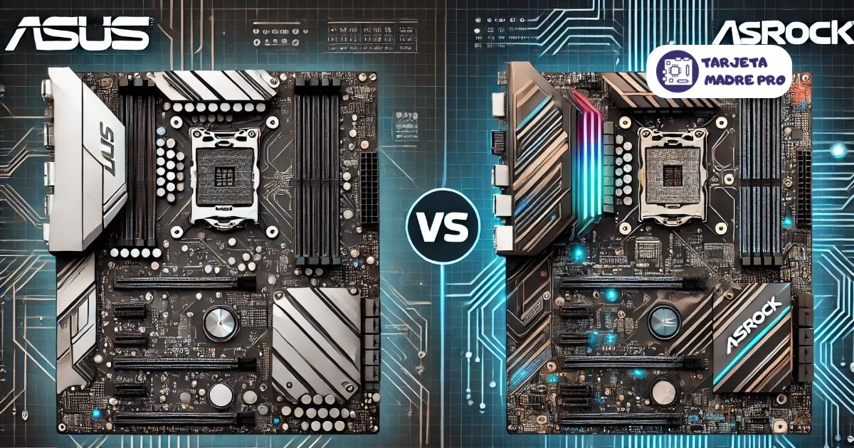 asus vs asrock tarjeta madre