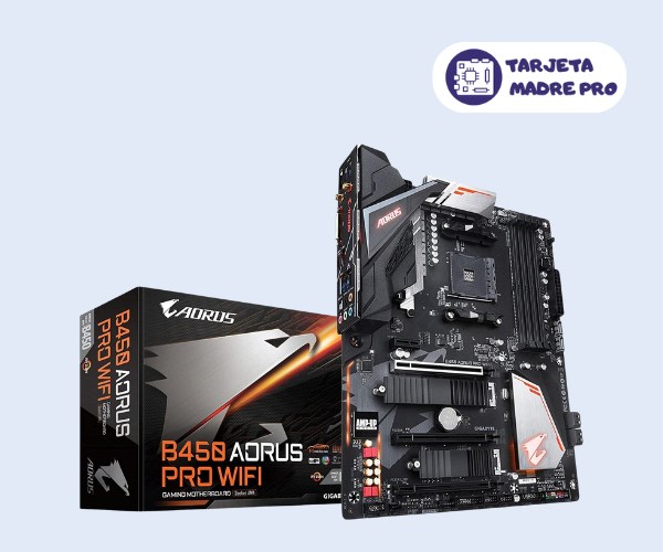 Tarjeta madre para RX 570: ideal para sacar el máximo de tu tarjeta gráfica 4 GIGABYTE B450 AORUS PRO