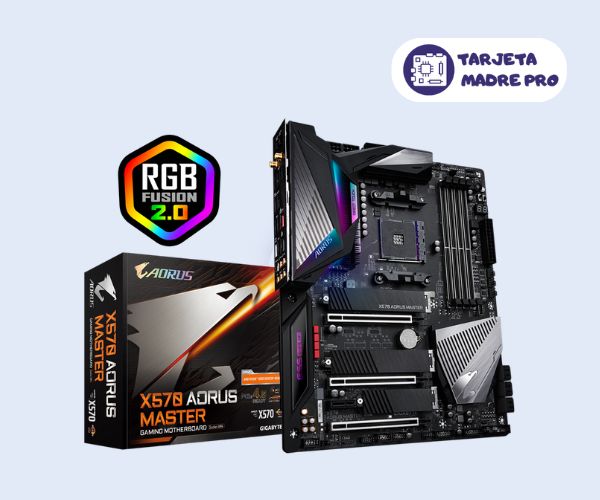 tarjeta madre Gigabyte X570 AORUS Master