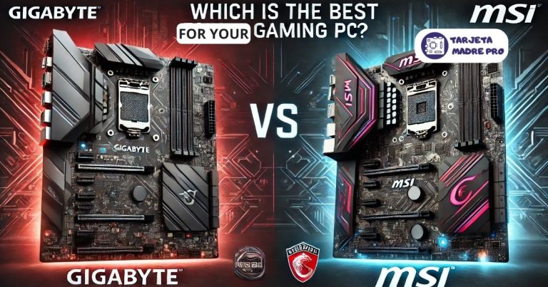 gigabyte vs msi tarjeta madre
