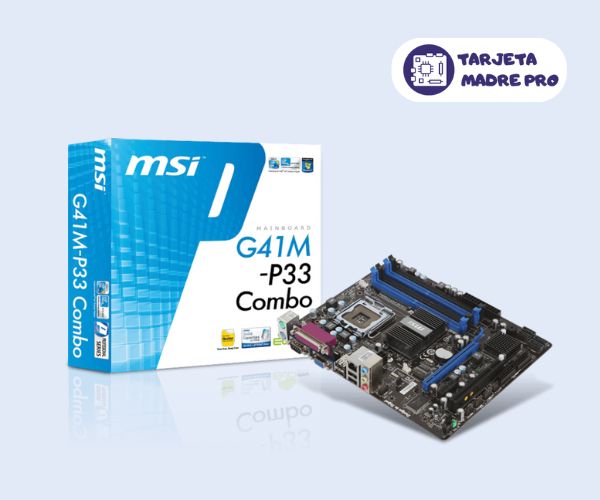 MSI G41M-P33 Combo