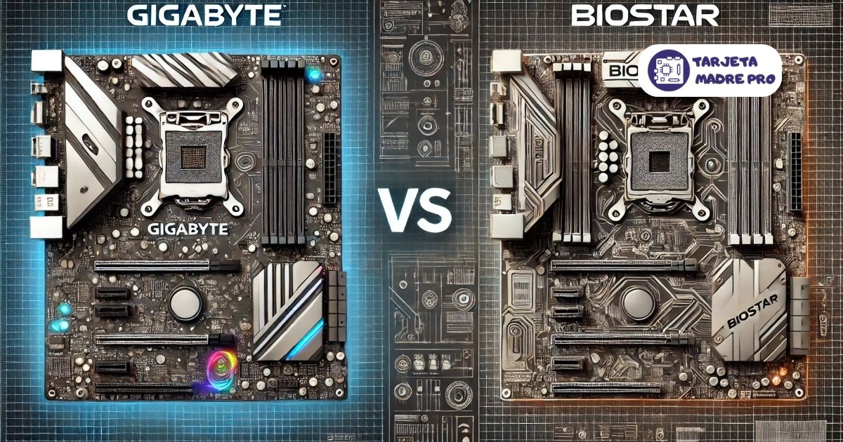 Tarjeta Gigabyte vs Biostar