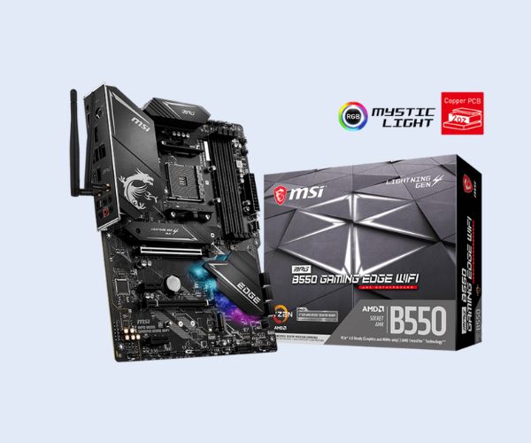 Tarjeta Madre MSI MPG B550 Gaming Edge WiFi: Reseña y características 2 MSI MPG B550 Gaming Edge WiFi