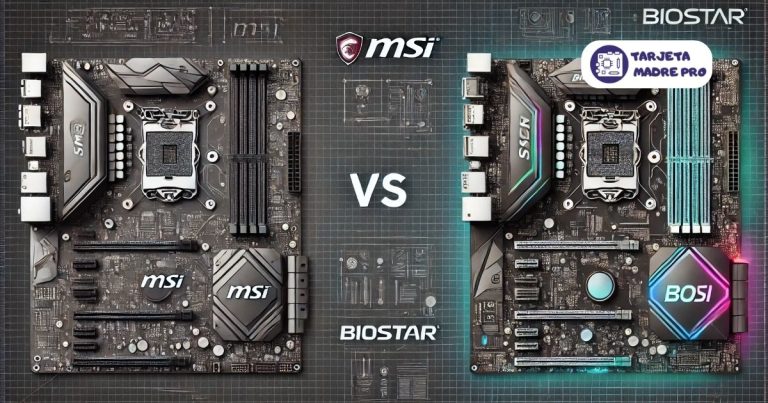 tarjeta madre msi vs biostar