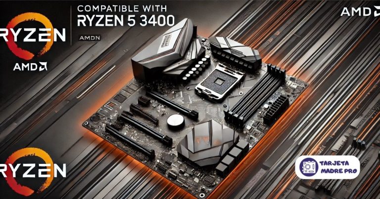 Mejor tarjeta madre para ryzen 5 3400