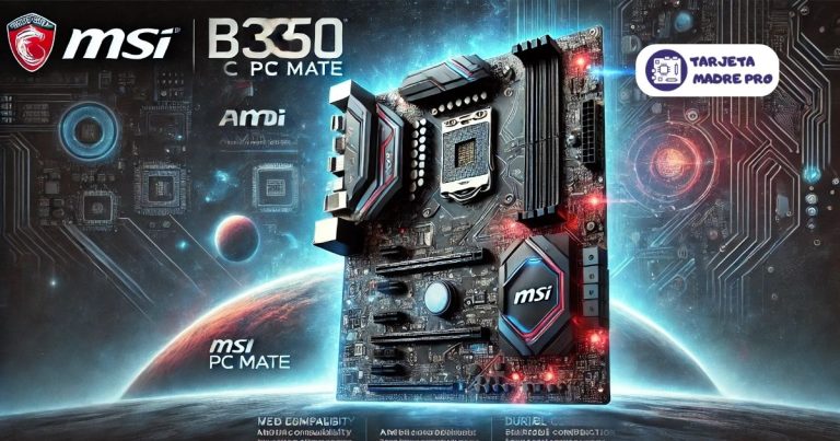 review tarjeta madre msi b350 pc mate