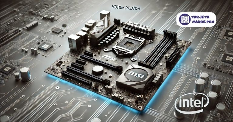 review tarjeta madre msi h310m pro vdh