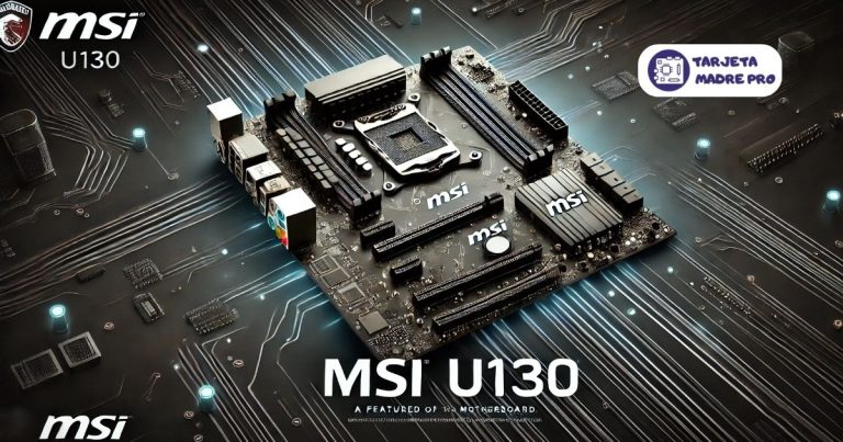review tarjeta madre msi u130