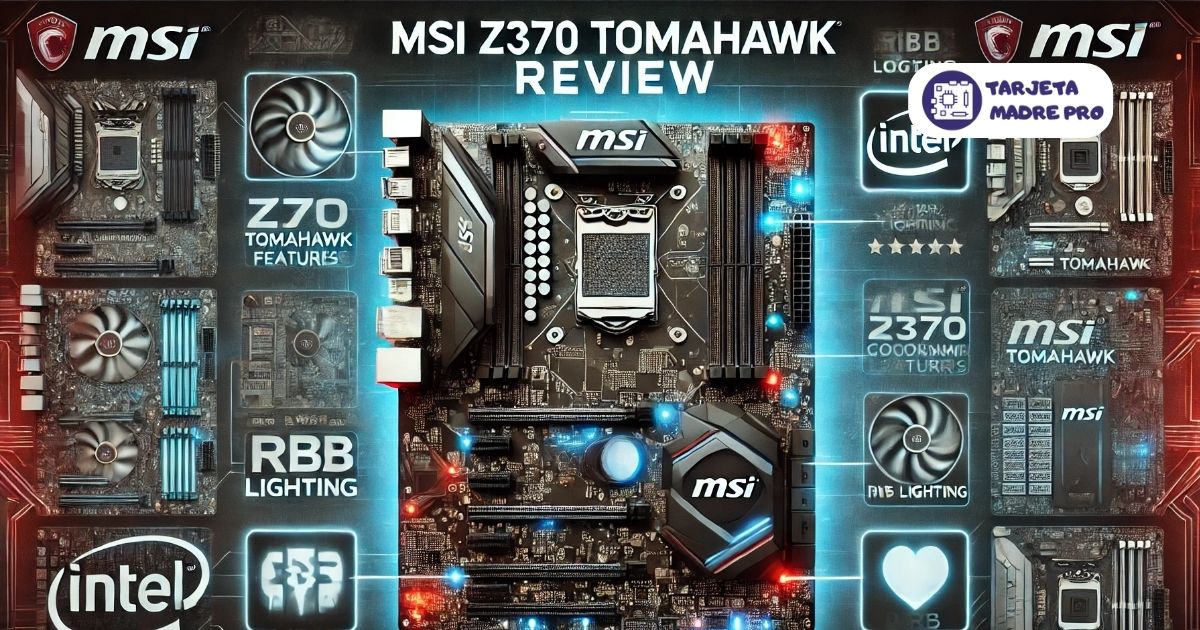 review tarjeta madre msi z370 tomahawk