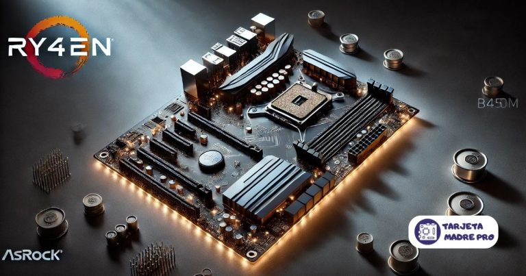 tarjeta madre asrock b450m