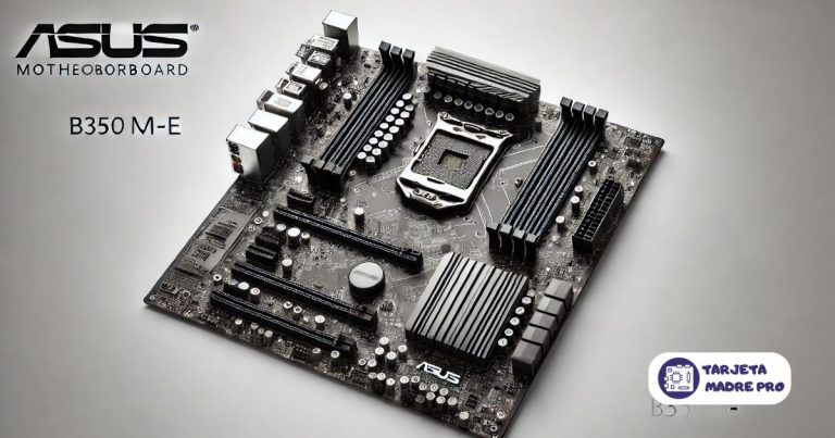 review tarjeta madre asus b350m e