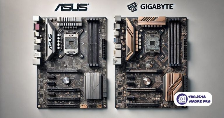 tarjeta madre asus vs gigabyte