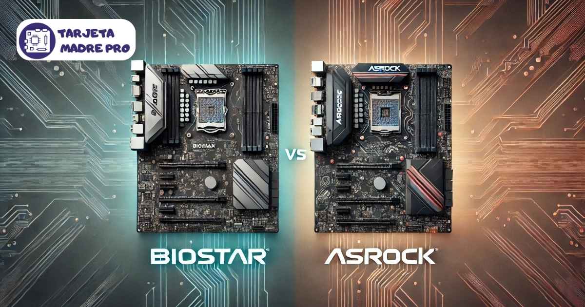tarjeta madre biostar vs asrock